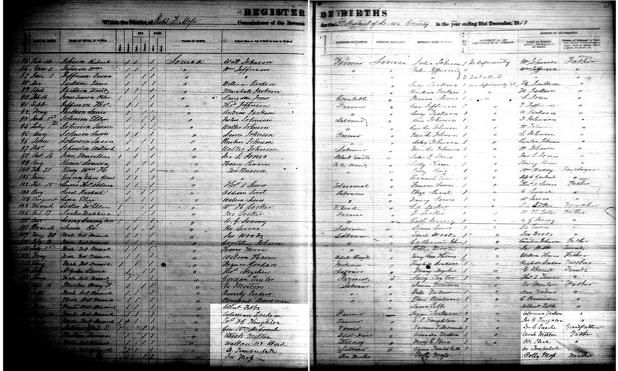 LC Births 1869 Johnson Moss District.jpg