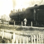 Train engine in Louisa